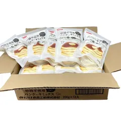 ケース売り みたけ食品 グルテンフリー 砂糖不使用 パンケーキミックス 200ｇ×12袋 国産米、大豆使用 小麦粉不使用