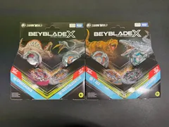 ベイブレードｘ【BX-00  T-レックス/モモサウルス 】【BX-00  スピノサウルス/ケツァルコアトルス 】