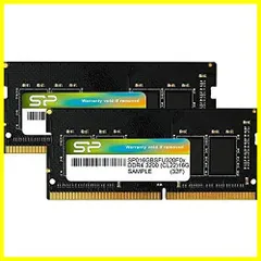 ☆16GB×2枚_DDR4-3200_単品☆ シリコンパワー ノートPC用メモリ DDR4