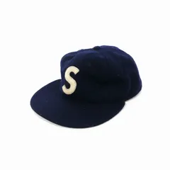 2025年最新】SUPREME キャップ sロゴ ネイビーの人気アイテム - メルカリ