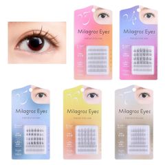 MilagrosEyes ミラグロスアイズ つけまつげ 部分用 つけま 軽量 軽い 束感 自然 ナチュラル 部分用つけまつげ (No7) [【No7】ナチュラル]のサムネイル
