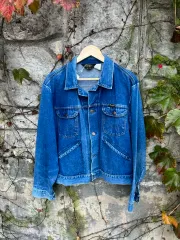 wrangler 80s 74126NV デニムジャケット ラングラー　真紺 80s USA製 Wranglerラングラー 74126NV デニムジャケット 38