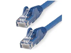 【新品・3営業日で発送】スターテック カテゴリー6 LANケーブル-15M／ブルー／低煙ゼロハロゲン／650MHZ 10GBE／UTP／ツメ