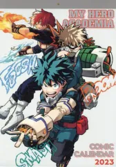 【中古】カレンダー 僕のヒーローアカデミア 2023年度コミックカレンダー