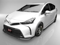 プリウスα 40 Gs GRスポーツ  フロントアンダースポイラー エアロパーツ ※説明文を必ずお読みください。