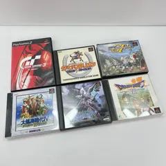 【PS1】【PS2】　SDガンダム G GENERATION Fなどゲームソフト6点セット