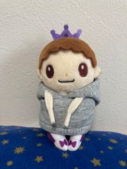 ちょっこりさん ハンドメイドパーカー グレー