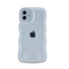 【人気商品】- 対応 6.1インチ ケース ケース アイフォン16 クリア クリア ストラップホール付き ワイヤレス充電対応 スマホケース iPhone16ケース 滑り止め 耐衝撃 軽量 薄型 透明 可愛い 韓国 おしゃれ ウェーブ TPUカバー 用 16 i