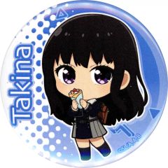 [중고] 배지 핀스 이노우에 타키나 (제복) [리콜리스 리코일× 오시아게 온천 오구로 유 트레이딩 캔 배지 테쿠 토코]