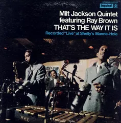 LP/GF Milt Jackson Quintet, R.Brown Thats The Way It Is AS9189 IMPULSE US /00400