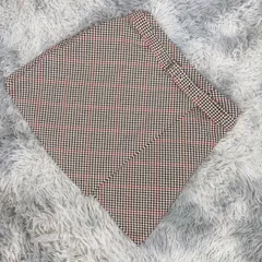 【良品】H&M   ミニスカート【EUR44P】カワイイ  カジュアル  レディース  ベージュ系  明るい薄茶色【送料無料】