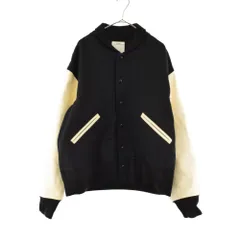 VISVIM (ヴィスヴィム) 22AW VISVIM VARSITY バーシティジャケット スタジャン ブラック/ホワイトのサムネイル