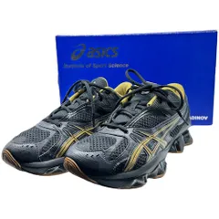 Kiko Kostadinov × asics(キココスタディノフ × アシックス) Gel-Quantum Kinetic ゲルクォンタム キネティック ローカット スニーカー F450224 1201A869-001 28.0cm ブラック 箱付属
