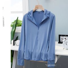 러쉬 가드 접촉 냉감 맨즈 레이디스 탑스 UV컷 UPF50+ 선크림 옷 러쉬 파커 UV파커 파커 냉방 대책 라이트 아우터 시원한 shili07