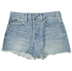 POLO RALPH LAUREN ポロ・ラルフローレン Cut-off Denim Short カットオフデニムショーツ 24 Indigo ショートパンツ ボタンフライ ジーンズ ボトムス g17974