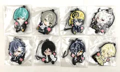 ♪) 全8種セット 刀剣乱舞-花丸- ぺたん娘 トレーディング ラバーストラップ ファミリーマート限定 [10]