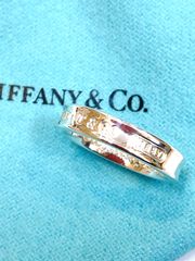 【2104】 ティファニー ナローリング AG925 ティファニー1837 13号 4.3g TIFFANY&CO. シルバーリング 指輪  ブランドアクセサリー レディース
