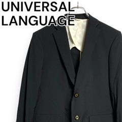 UNIVERSAL LANGUAGE ユニバーサルランゲージ メンズ ジャケット フォーマル ブラック【S】