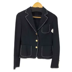 ボディドレッシングデラックス BODY DRESSING Deluxe 金ボタン テーラードジャケット レディース  38のサムネイル