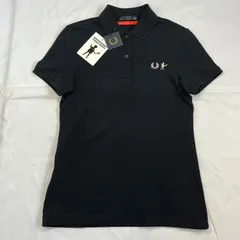 【極美品】フレッドペリー ×ミントデザインズ コラボ＊総柄 ポロワンピース 黒白 2025年最新】mintdesigns fredの人気アイテム - メルカリ