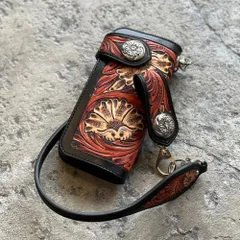 ☆ ブラック3トーン ☆ KC.s ライダースウォレット クラフトデラックス 長財布 メンズ 本革 日本製 財布  かぶせ蓋 ライダースウォレット 牛革 レザー 革財布 ウォレット 小銭入れ お札入れ 使いやすい レザークラフト 男性 かっこいい おしゃれ