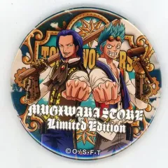 【中古】バッジ・ピンズ(キャラクター) アイスバーグ＆フランキー 「ワンピース 輩～YAKARA～缶バッジ 第11弾 ENGINE」 麦わらストア限定
