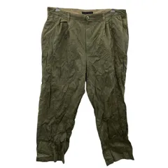 TOMMY HILFIGER ツータック チノパンツ W40 オリーブ トミーヒルフィガー ビッグサイズ 古着卸 アメリカ仕入 2507-703