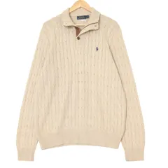 2025年最新】ラルフローレン ケーブルニット ハーフジップの人気
