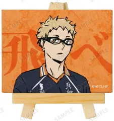 【中古】キャンバスボード・キャンバスアート 月島蛍 「劇場版ハイキュー!! ゴミ捨て場の決戦 トレーディングミニキャンバスボード ver.A」