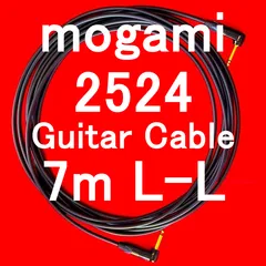 mogami 2524 Guitar Cable with Neutrik Gold Plated Plug LL 7m