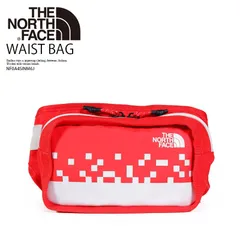 THE NORTH FACE (ザ ノース フェイス) IC HIP BAG (IC ヒップ バッグ) ユニセックス メンズ レディース ショルダーバック ボディバッグ ウエストバッグ クロスバック 赤 レッド NF0A4SINM6J