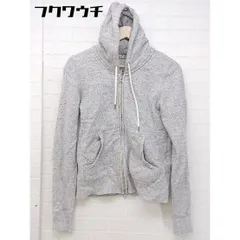 ◇ le coeur blanc ルクールブラン ダブルジップ 長袖 パーカー サイズ38 グレー ブラック レディース 【1104120000328】のサムネイル