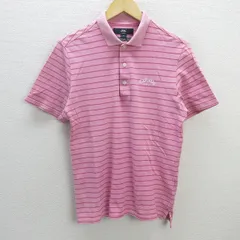 G■キャロウェイ/callaway GOLF 半袖ポロシャツ/ゴルフウエア【L】ピンク/men's/51【中古】■のサムネイル
