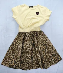 ジェニィラブ JENNI ワンピース 半袖 150cm 子供服 中古