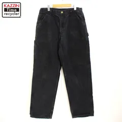 大人気❗️Carhartt ワイド USED加工 ペインターパンツ 茄子紺 W28 カーハート Carhartt カーハート Carhartt WIP DOUBLE KNEE PANT