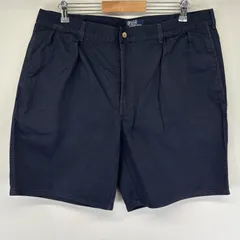 ポロラルフローレン ポロチノ ツータック ショートパンツ 黒 W31 90’s 古着 90's/90年代 ポロバイラルフローレン Polo by Ralph Lauren