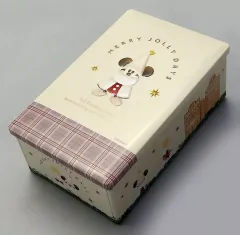 【中古】小物入れ・マルチケース・缶ケース 白いリルリンリン 缶ケース(チョコレート) 「ディズニー・クリスマス2024」 東京ディズニーリゾート限定
