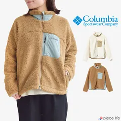  Columbia コロンビア レディース ジャケット アウター 上着 女性 秋 冬 ボアアウター フリース 白 ベージュ レギュラーフィット アウトドア PL1392