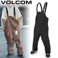 23-24 VOLCOM/ボルコム V.CO SPARTA BIB overall メンズ レディース 防水ビブパンツ スノーボードウェア スノーウェアー 2024 型落ち