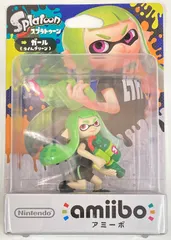 【未開封】amiibo ガール【ライムグリーン】（スプラトゥーンシリーズ） ☆希少 未開封☆amiibo ガール ライムグリーン スプラトゥーン