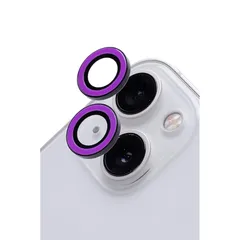 iFace Neo iPhone 13 mini /13 専用 カメラレンズ カバー 強化ガラス (ネオパープル)【 アイフェイス iPhone13 iPhone13mini カメラレンズプロテクター カメラフィルム 保護カバー キズ防止 汚れ防止 】