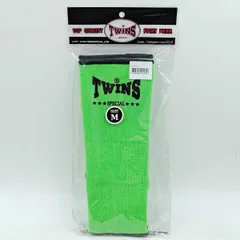 【未使用】ツインズ アンクルガード 足首サポーター M グリーン AG-GR Twins キックボクシング ムエタイ 格闘技のサムネイル