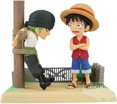 アニメ フィギュア ONE PIECE Log Stories モンキー・D・ルフィ ロロノア・ゾロ Banpresto World Collectable Figure PVC 並行輸入品