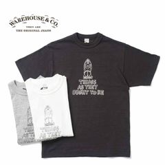 WAREHOUSE ウエアハウス 半袖 Tシャツ Lot 4601 "YH×WH THINGS AS THEY OUGHT TO BE" 4601-THINGS(25SS)