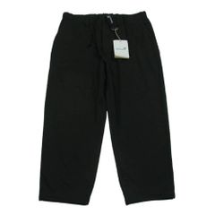 Yohji Yamamoto ヨウジヤマモト Ground Y グラウンドワイ POLYESTER SMOOTH PIPING WIDE PANTS ワイド パイピング トラック ライン パンツ ブラック系 03【極上美品】【中古】
