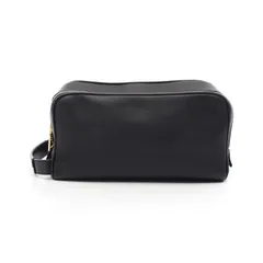 トムフォード TOM FORD セカンドバッグ クラッチバッグ ダブル ジップ ドップ キット Y0172TLCL037 ブラック レザー セカンドバッグ メンズ Used Aのサムネイル