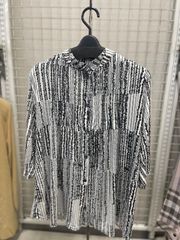 ECOLE 婦人服 モノトーン シニア シャツ ＭLサイズ