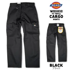 Dickies ディッキーズ ワークパンツ カーゴパンツ BLACK / TC TWILL CARGO Pants
