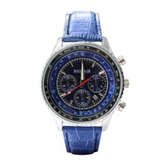 腕時計 ビッグフェイス メンズパイロットウォッチ 腕時計 OSD45 Bel Air ブルー