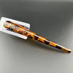 【新品】ネコポス◆ヘアアクセサリー クリップ 大きめ ブラウン  花 シンプル◆